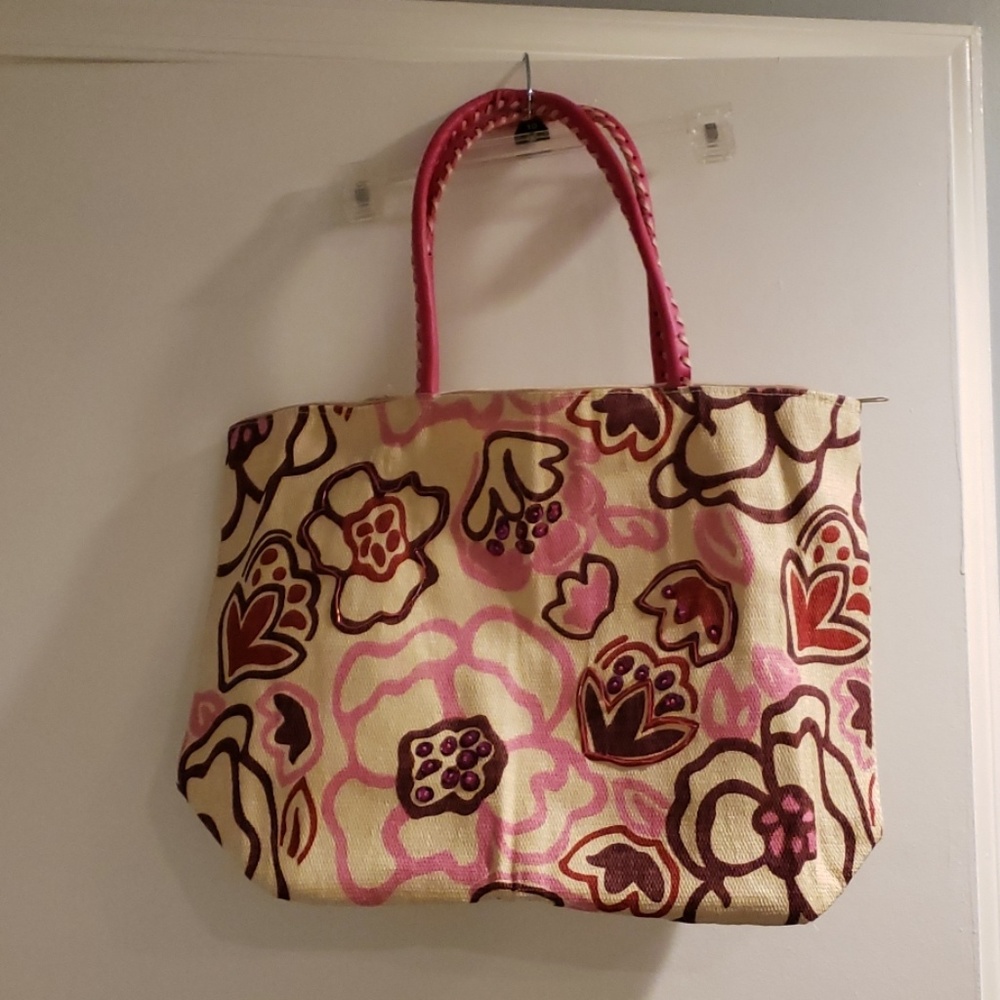 🔥 NWT Bijoux Terner Large Canvas Tote Bag